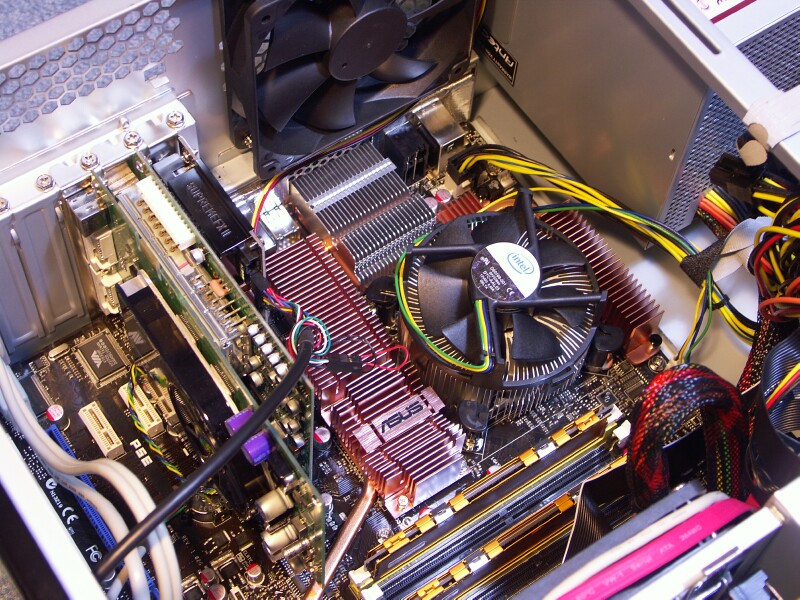 Passive cooling and CPU fan