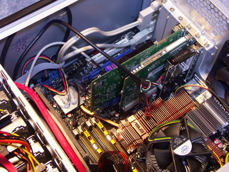 Expansion cards and extra USB/firewire bracket cables